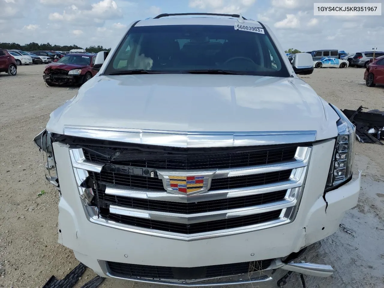 2019 Cadillac Escalade Premium Luxury VIN: 1GYS4CKJ5KR351967 Lot: 66003903