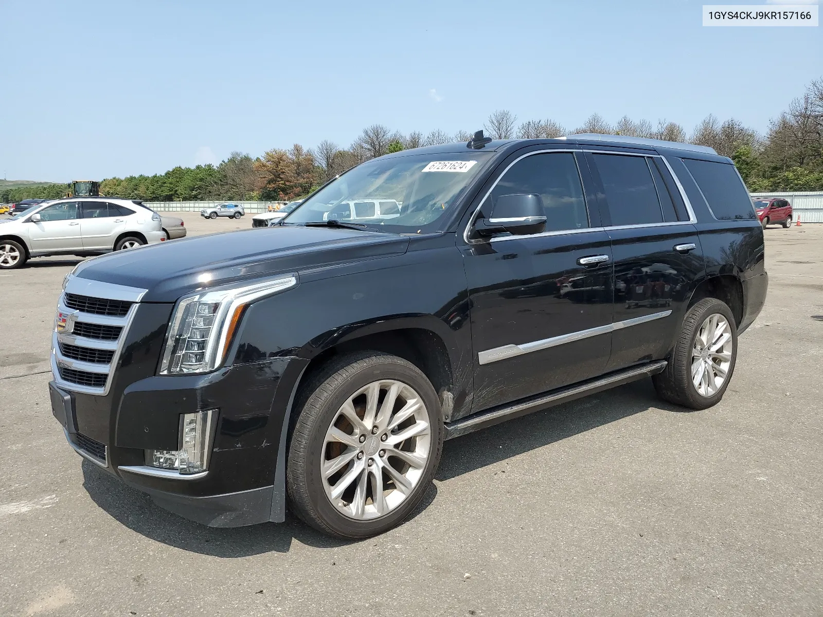 1GYS4CKJ9KR157166 2019 Cadillac Escalade Premium Luxury