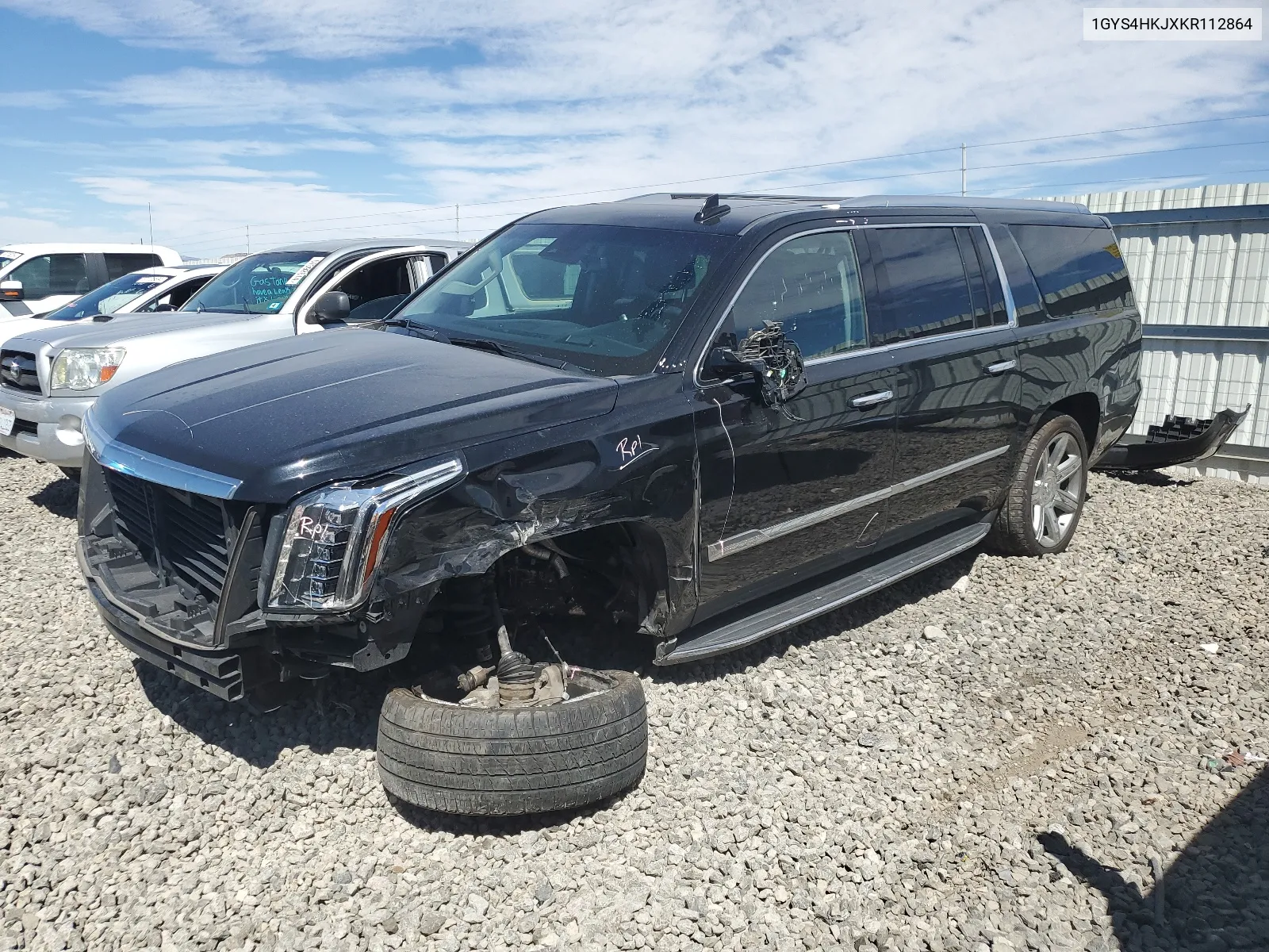 2019 Cadillac Escalade Esv Luxury VIN: 1GYS4HKJXKR112864 Lot: 68038384