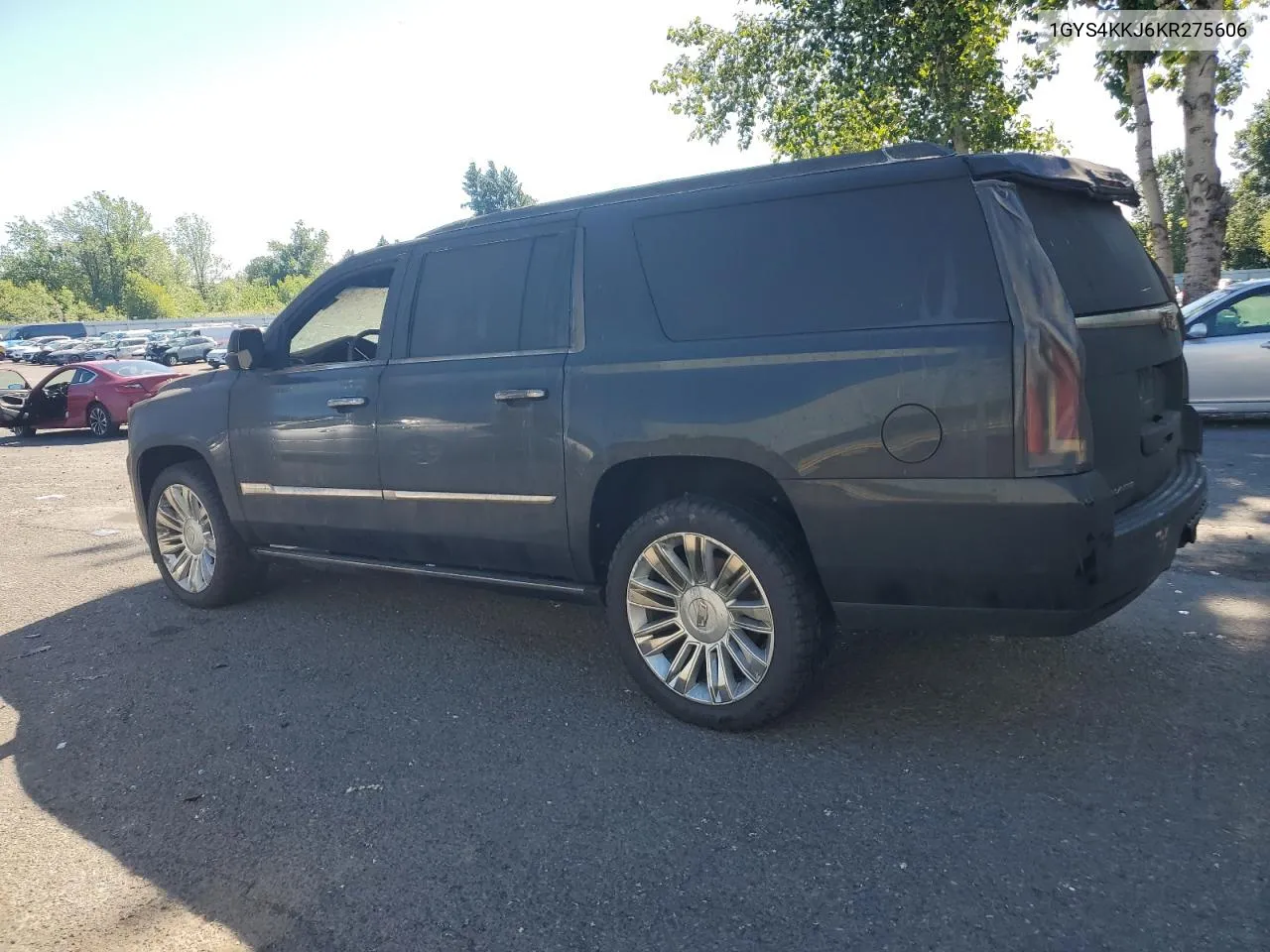 1GYS4KKJ6KR275606 2019 Cadillac Escalade Esv Platinum