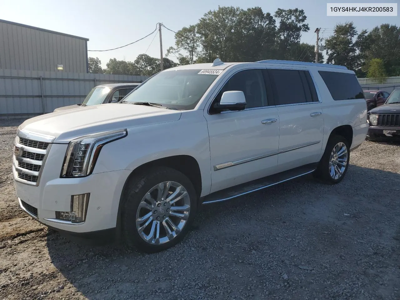 2019 Cadillac Escalade Esv Luxury VIN: 1GYS4HKJ4KR200583 Lot: 68945524