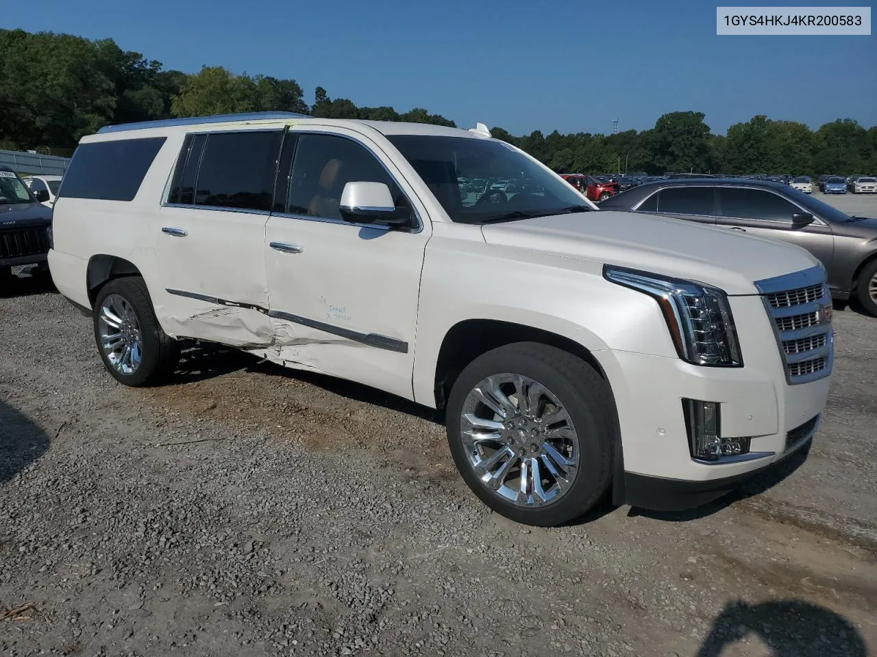 2019 Cadillac Escalade Esv Luxury VIN: 1GYS4HKJ4KR200583 Lot: 68945524