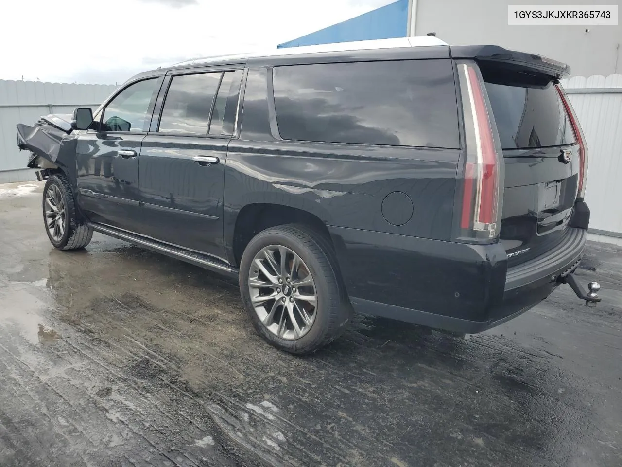 1GYS3JKJXKR365743 2019 Cadillac Escalade Esv Premium Luxury