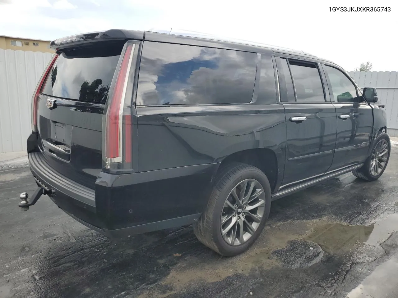 1GYS3JKJXKR365743 2019 Cadillac Escalade Esv Premium Luxury