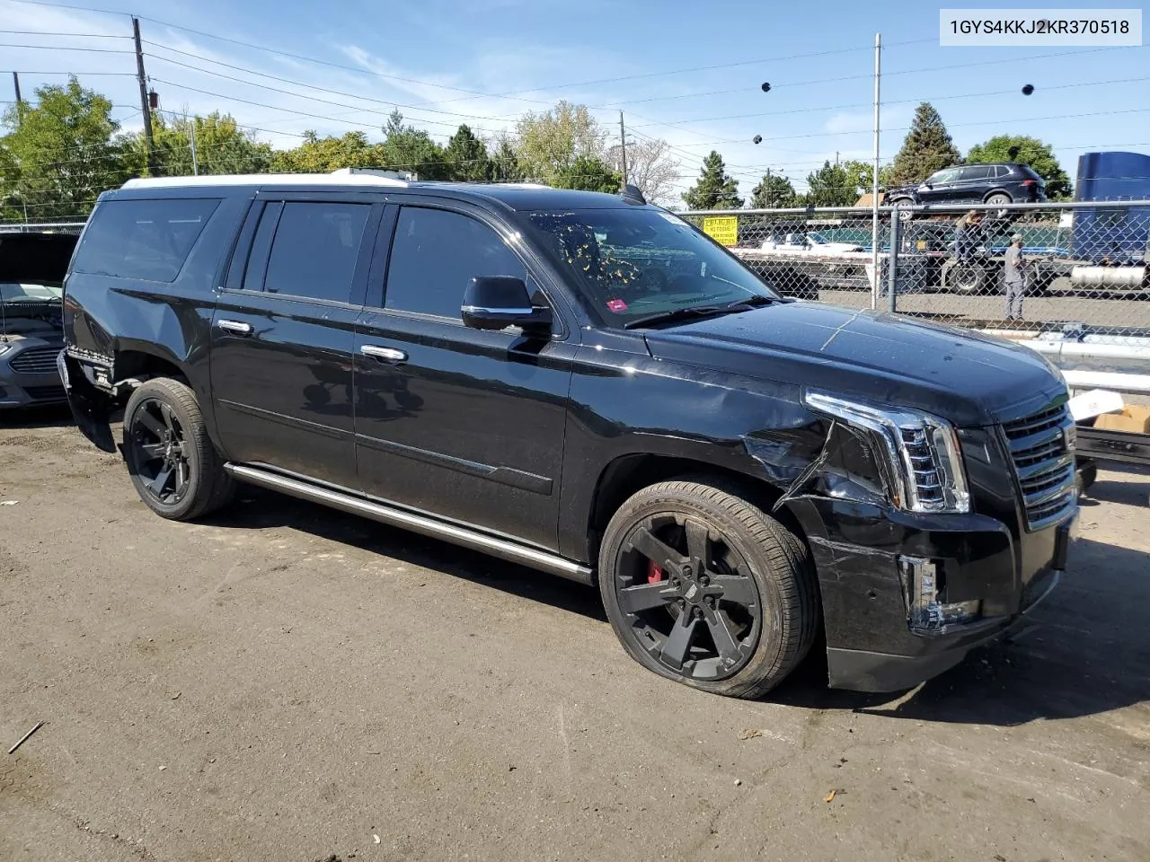 2019 Cadillac Escalade Esv Platinum VIN: 1GYS4KKJ2KR370518 Lot: 69501814