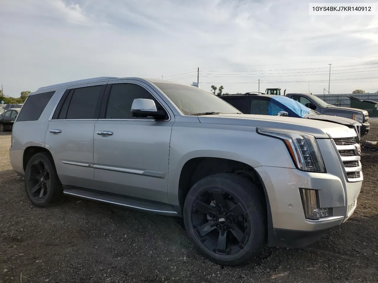 1GYS4BKJ7KR140912 2019 Cadillac Escalade Luxury