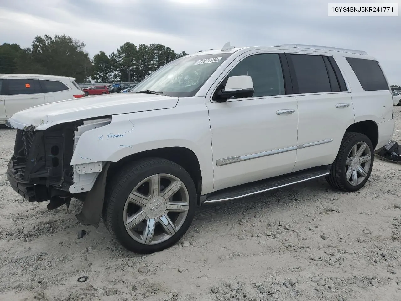 2019 Cadillac Escalade Luxury VIN: 1GYS4BKJ5KR241771 Lot: 70207954