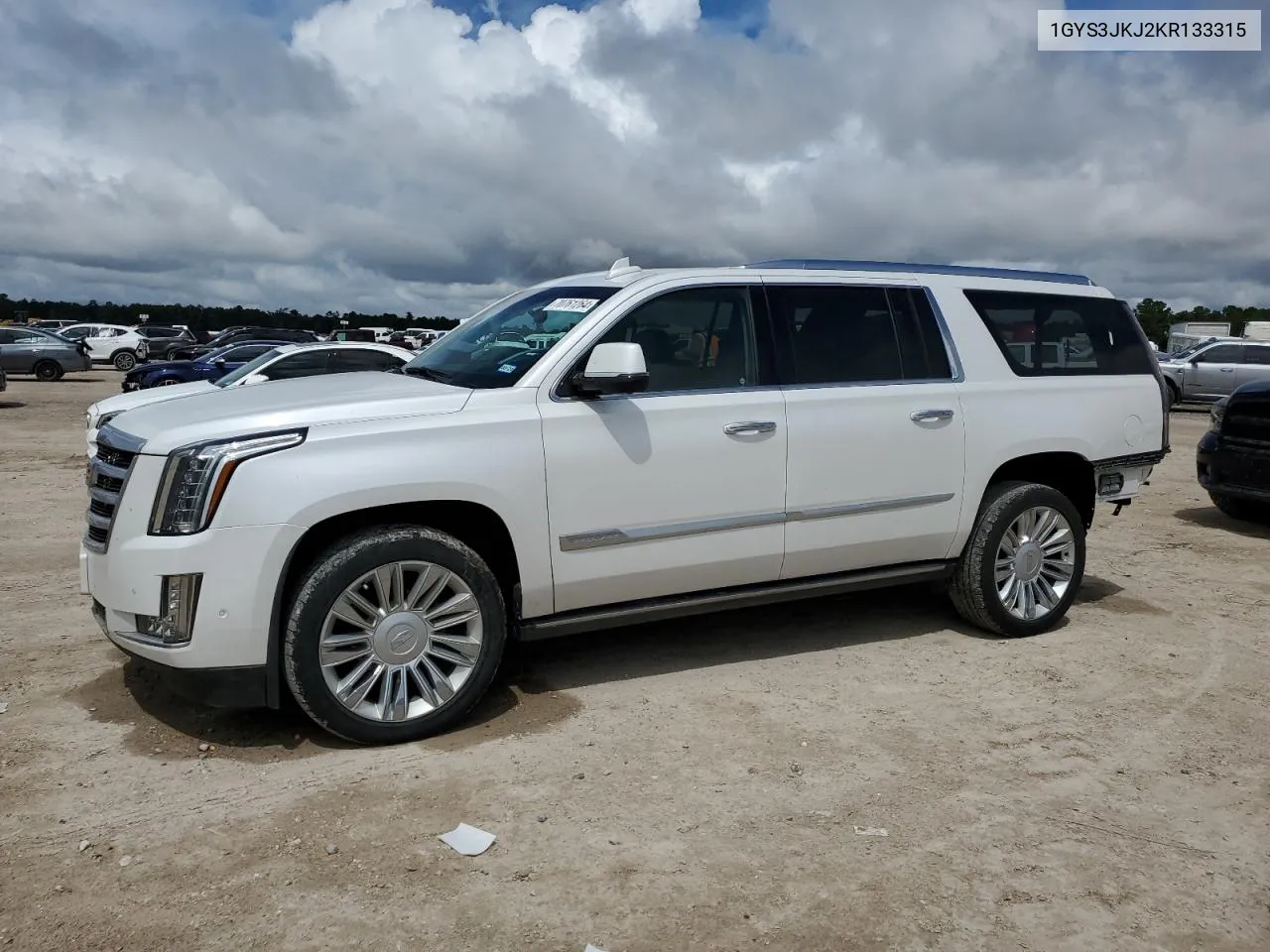 2019 Cadillac Escalade Esv Premium Luxury VIN: 1GYS3JKJ2KR133315 Lot: 70761264