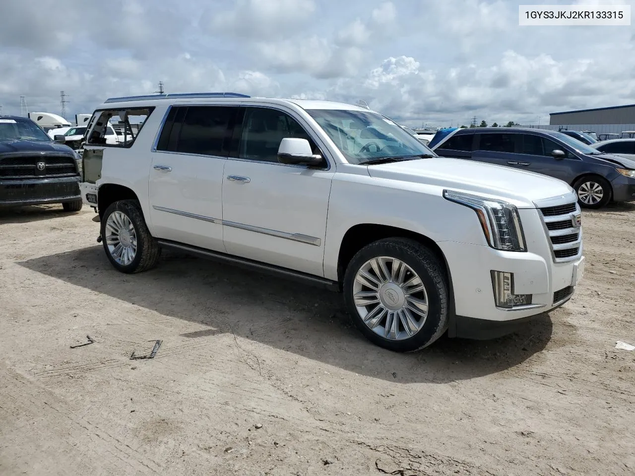 2019 Cadillac Escalade Esv Premium Luxury VIN: 1GYS3JKJ2KR133315 Lot: 70761264