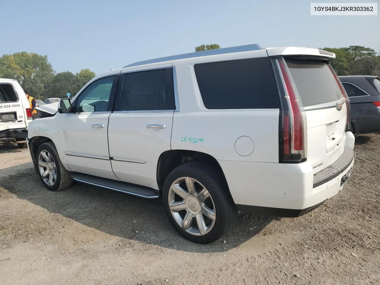 2019 Cadillac Escalade Luxury VIN: 1GYS4BKJ3KR303362 Lot: 70804094