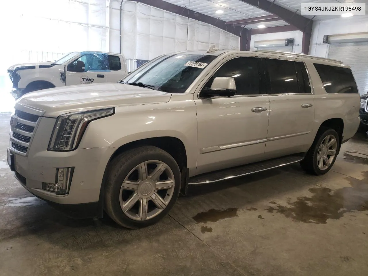 1GYS4JKJ2KR198498 2019 Cadillac Escalade Esv Premium Luxury