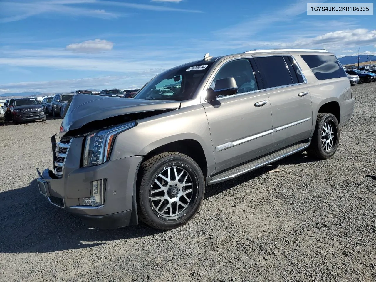 1GYS4JKJ2KR186335 2019 Cadillac Escalade Esv Premium Luxury