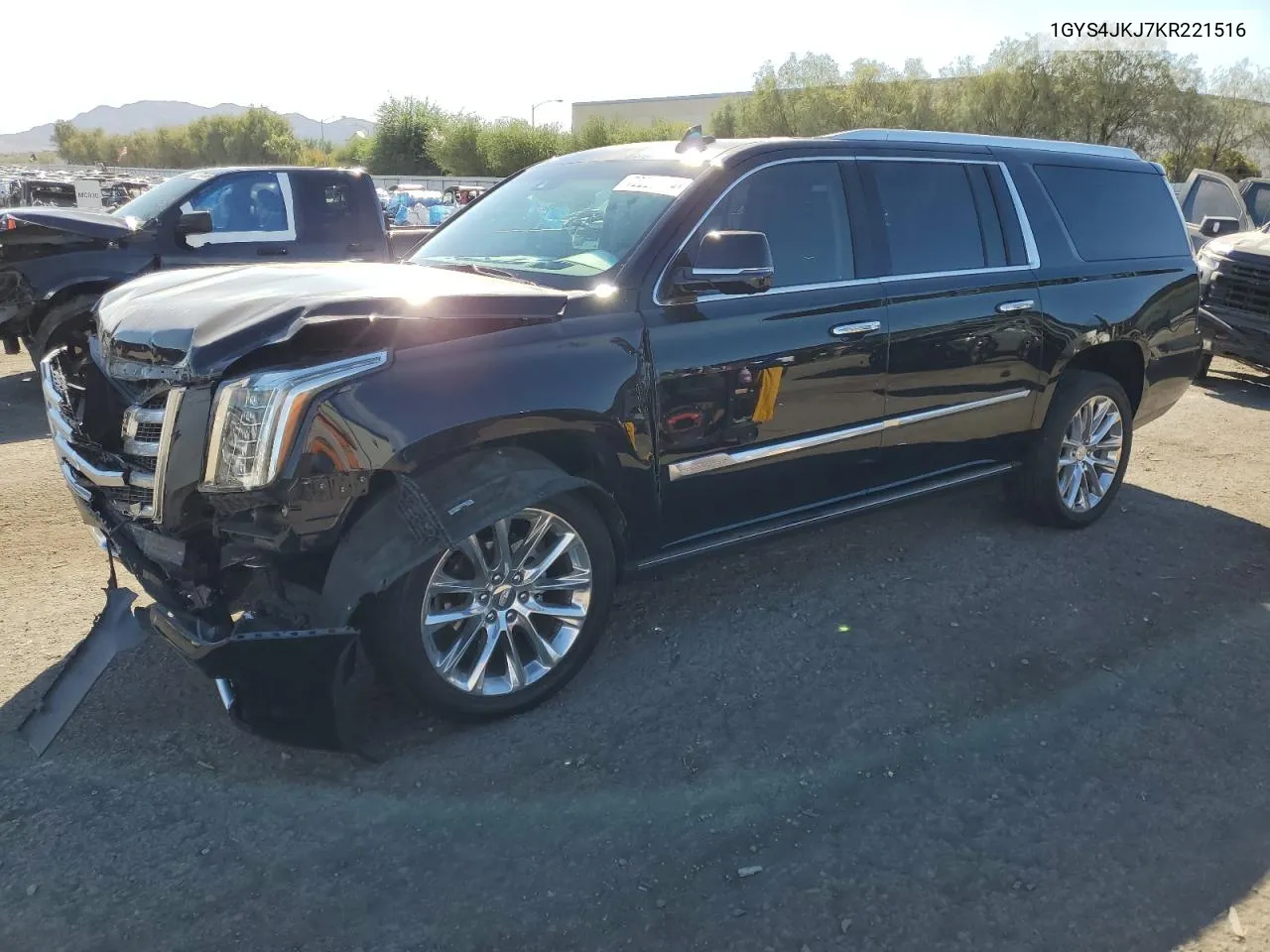 2019 Cadillac Escalade Esv Premium Luxury VIN: 1GYS4JKJ7KR221516 Lot: 72229204