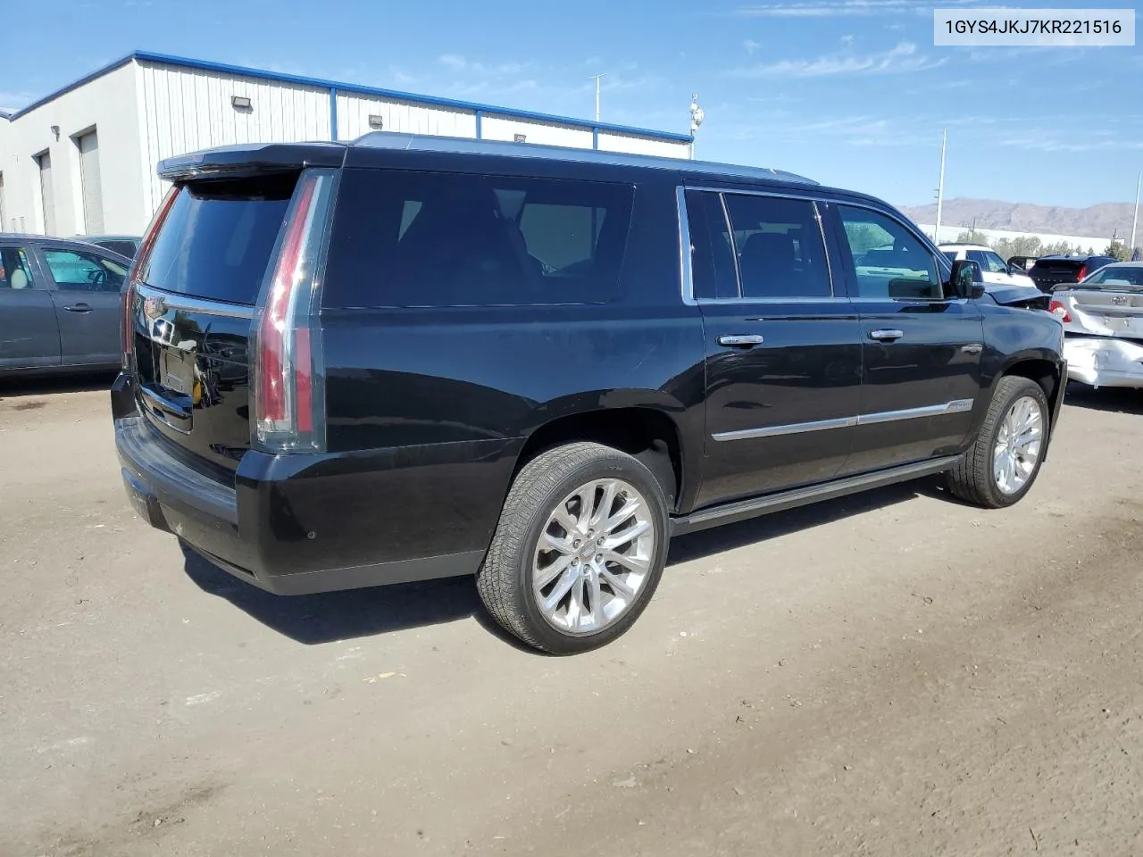 2019 Cadillac Escalade Esv Premium Luxury VIN: 1GYS4JKJ7KR221516 Lot: 72229204