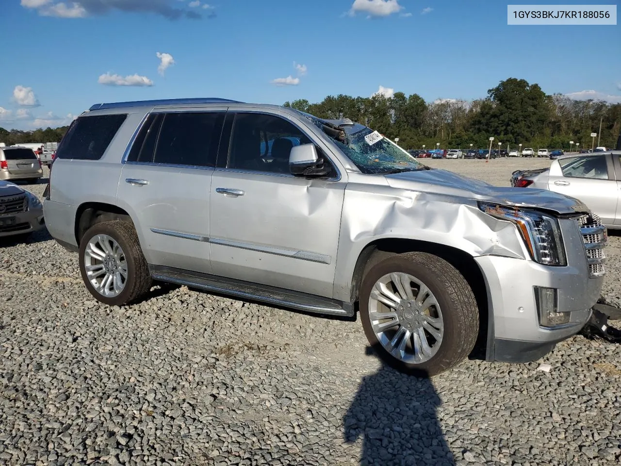 2019 Cadillac Escalade Luxury VIN: 1GYS3BKJ7KR188056 Lot: 74246114