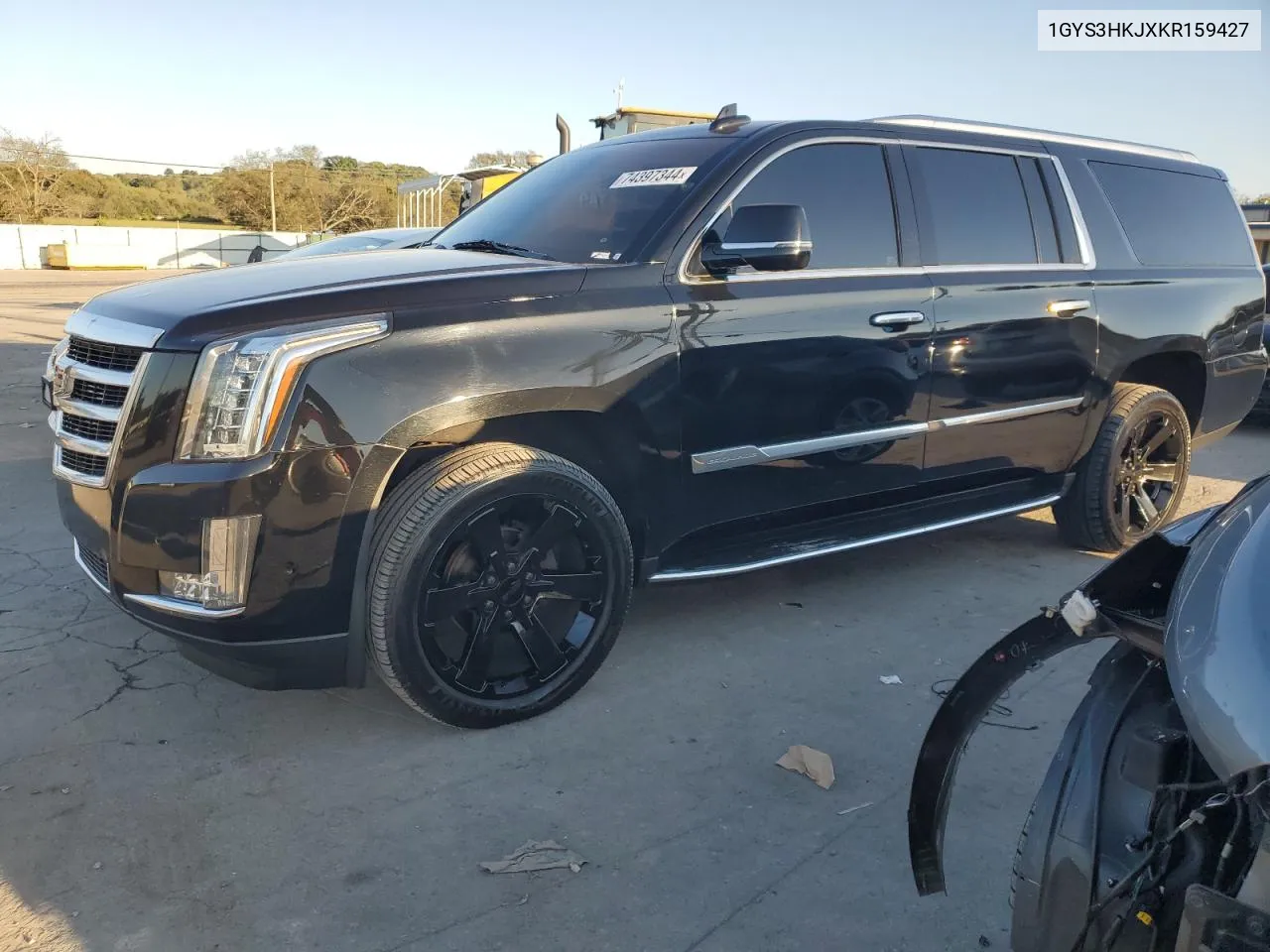 2019 Cadillac Escalade Esv Luxury VIN: 1GYS3HKJXKR159427 Lot: 74397344