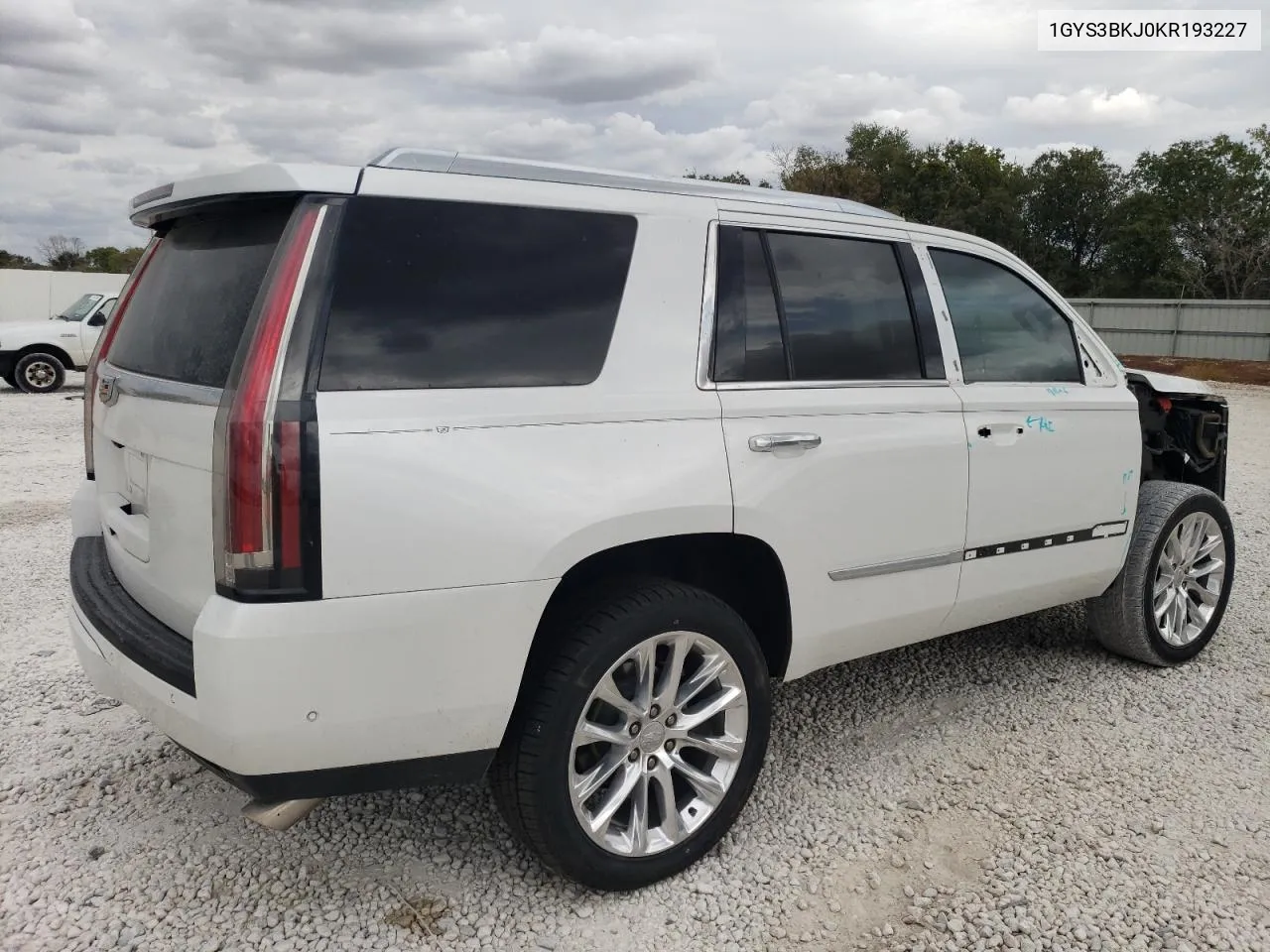 1GYS3BKJ0KR193227 2019 Cadillac Escalade Luxury