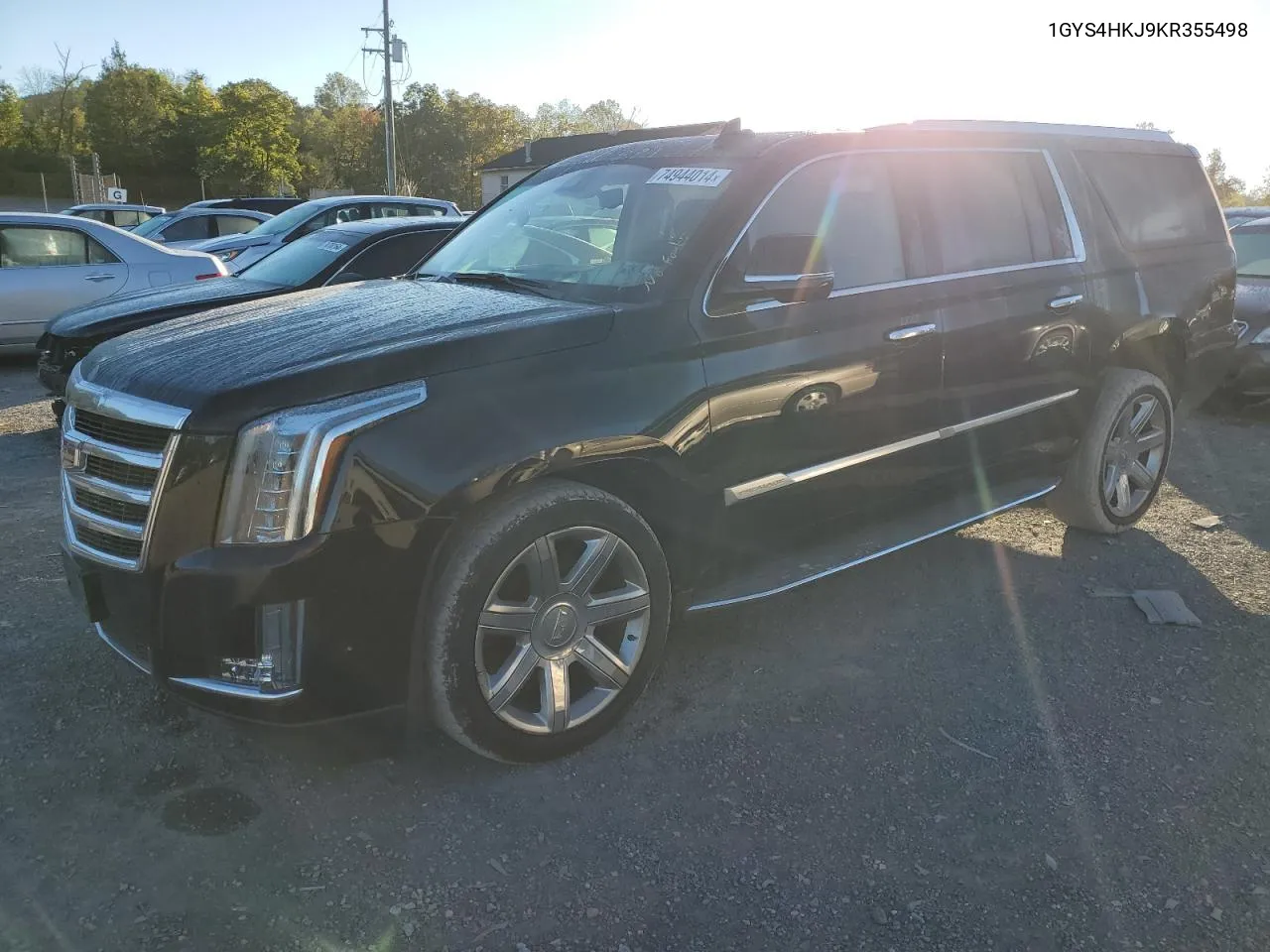 2019 Cadillac Escalade Esv Luxury VIN: 1GYS4HKJ9KR355498 Lot: 74944014