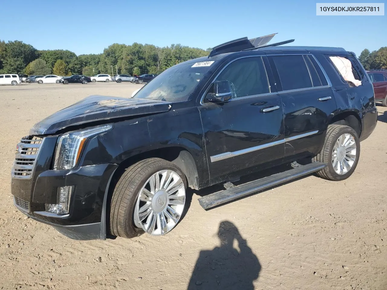 2019 Cadillac Escalade Platinum VIN: 1GYS4DKJ0KR257811 Lot: 75621904