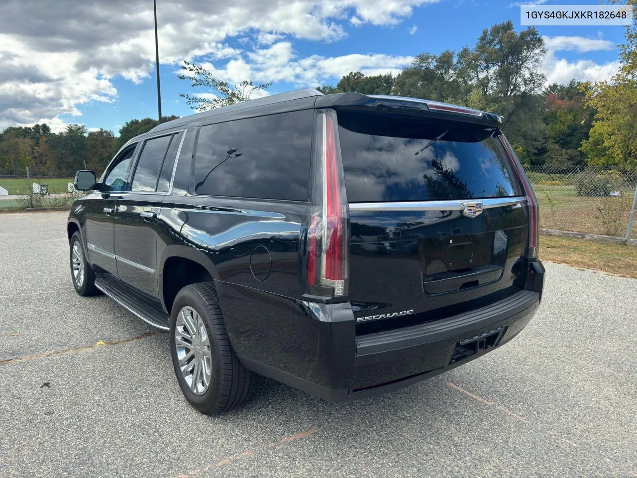 2019 Cadillac Escalade E VIN: 1GYS4GKJXKR182648 Lot: 75944624