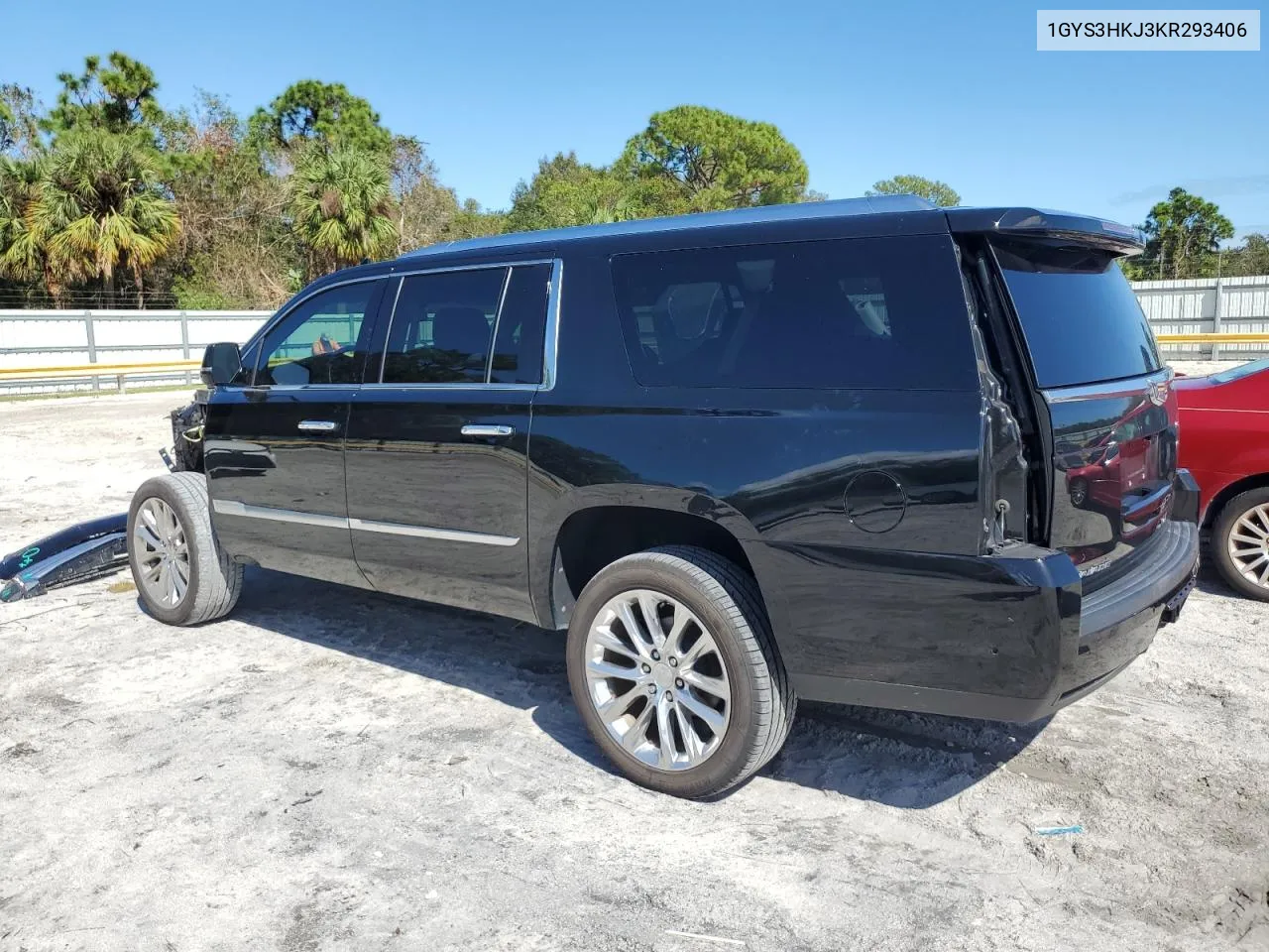 2019 Cadillac Escalade Esv Luxury VIN: 1GYS3HKJ3KR293406 Lot: 77448964