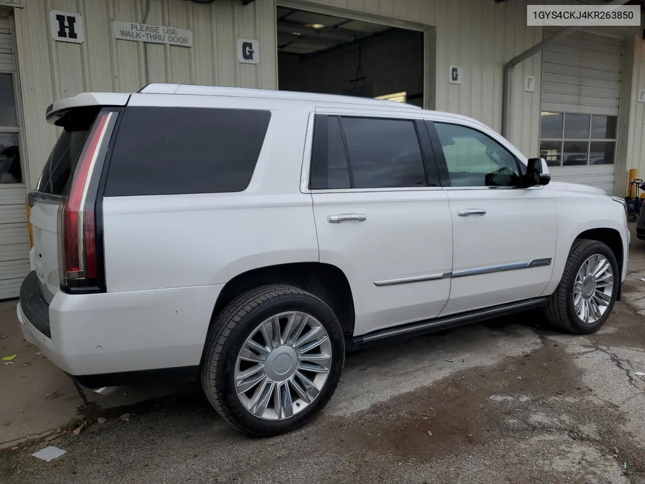 2019 Cadillac Escalade Premium Luxury VIN: 1GYS4CKJ4KR263850 Lot: 77590394