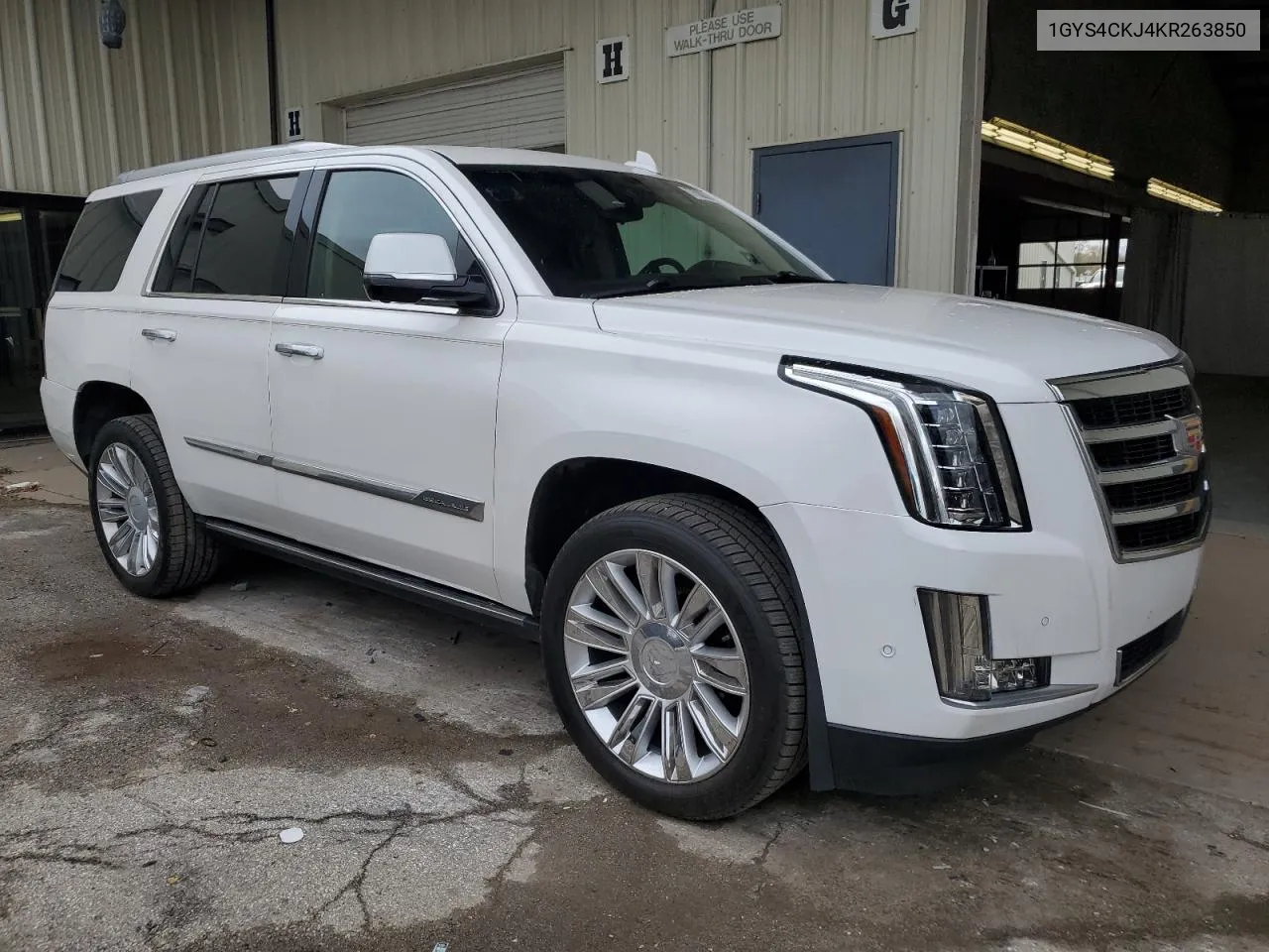 2019 Cadillac Escalade Premium Luxury VIN: 1GYS4CKJ4KR263850 Lot: 77590394