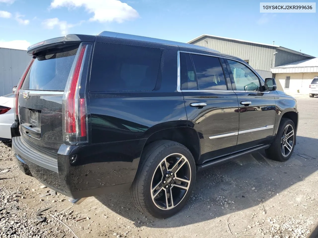 2019 Cadillac Escalade Premium Luxury VIN: 1GYS4CKJ2KR399636 Lot: 78267664