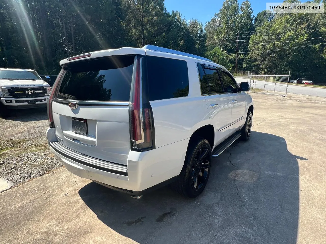 2019 Cadillac Escalade Luxury VIN: 1GYS4BKJ9KR170459 Lot: 79320744