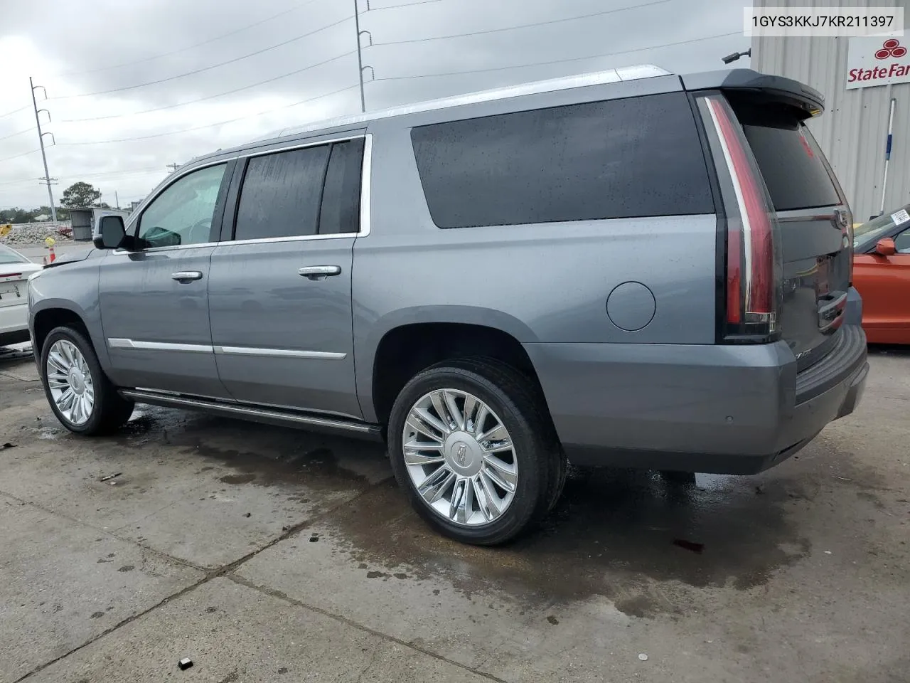 2019 Cadillac Escalade Esv Platinum VIN: 1GYS3KKJ7KR211397 Lot: 79491374