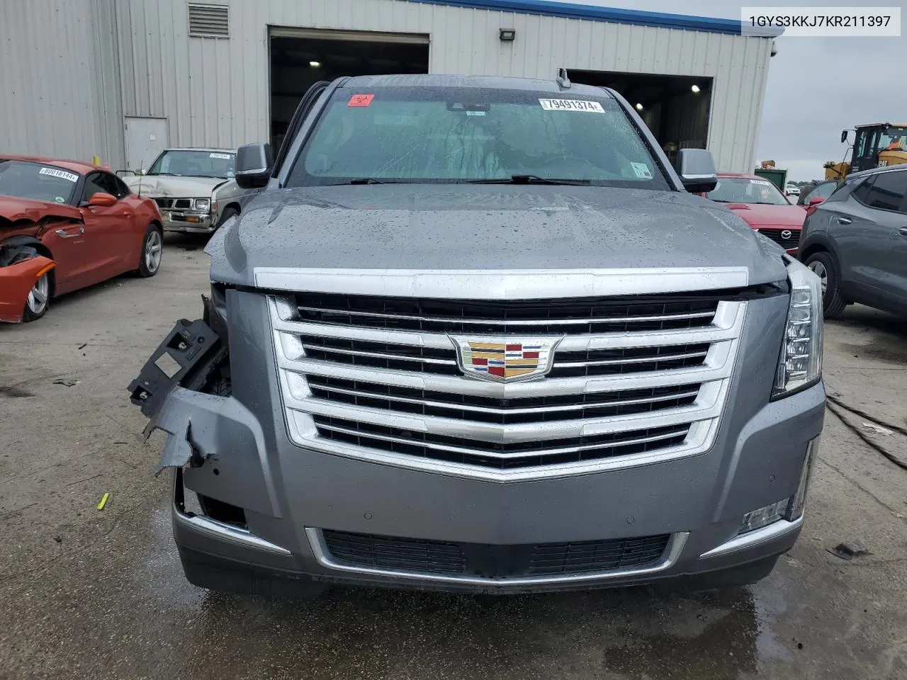 2019 Cadillac Escalade Esv Platinum VIN: 1GYS3KKJ7KR211397 Lot: 79491374