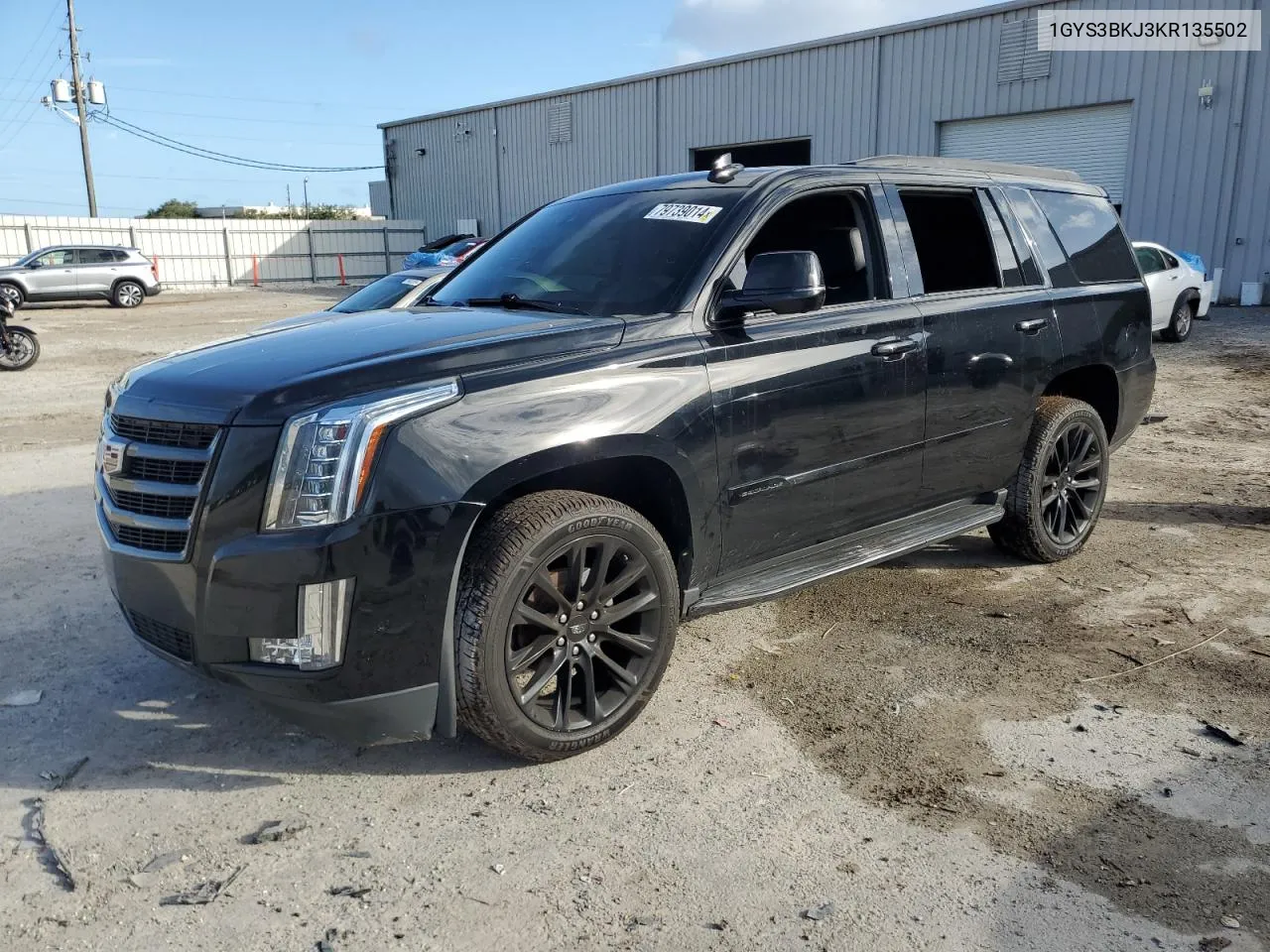 2019 Cadillac Escalade Luxury VIN: 1GYS3BKJ3KR135502 Lot: 79739014