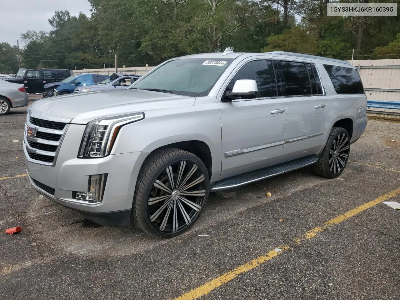 2019 Cadillac Escalade Esv Luxury VIN: 1GYS3HKJ6KR160395 Lot: 80018044