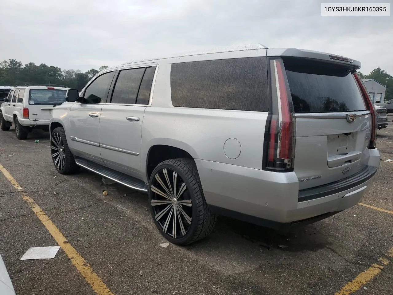 2019 Cadillac Escalade Esv Luxury VIN: 1GYS3HKJ6KR160395 Lot: 80018044