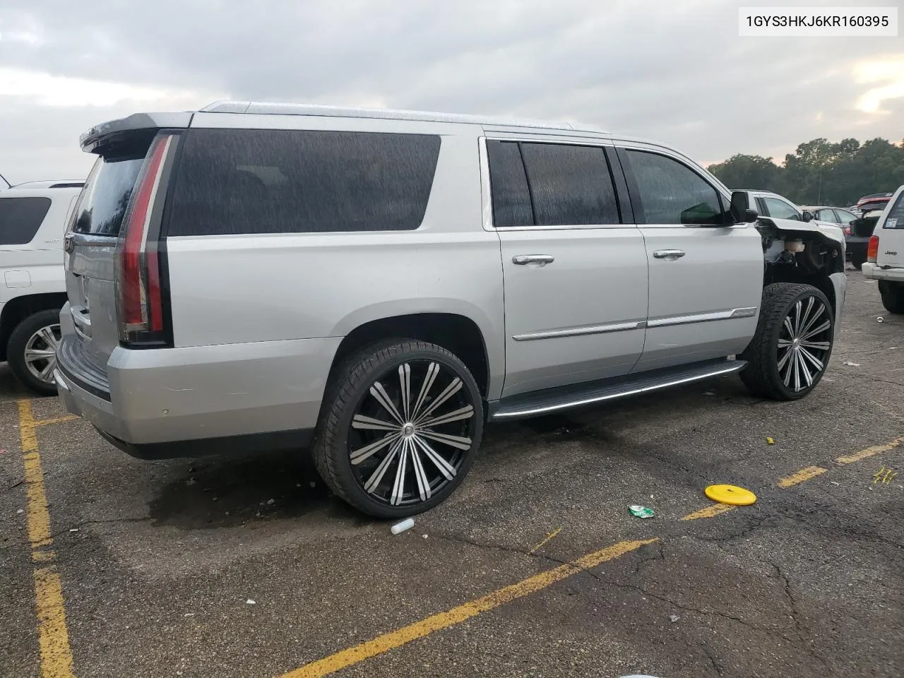 2019 Cadillac Escalade Esv Luxury VIN: 1GYS3HKJ6KR160395 Lot: 80018044