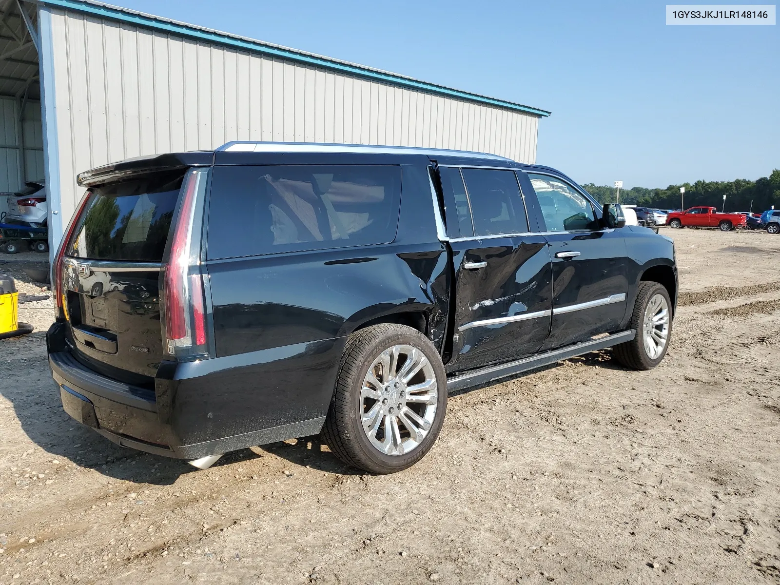 2020 Cadillac Escalade Esv Premium Luxury VIN: 1GYS3JKJ1LR148146 Lot: 66140264