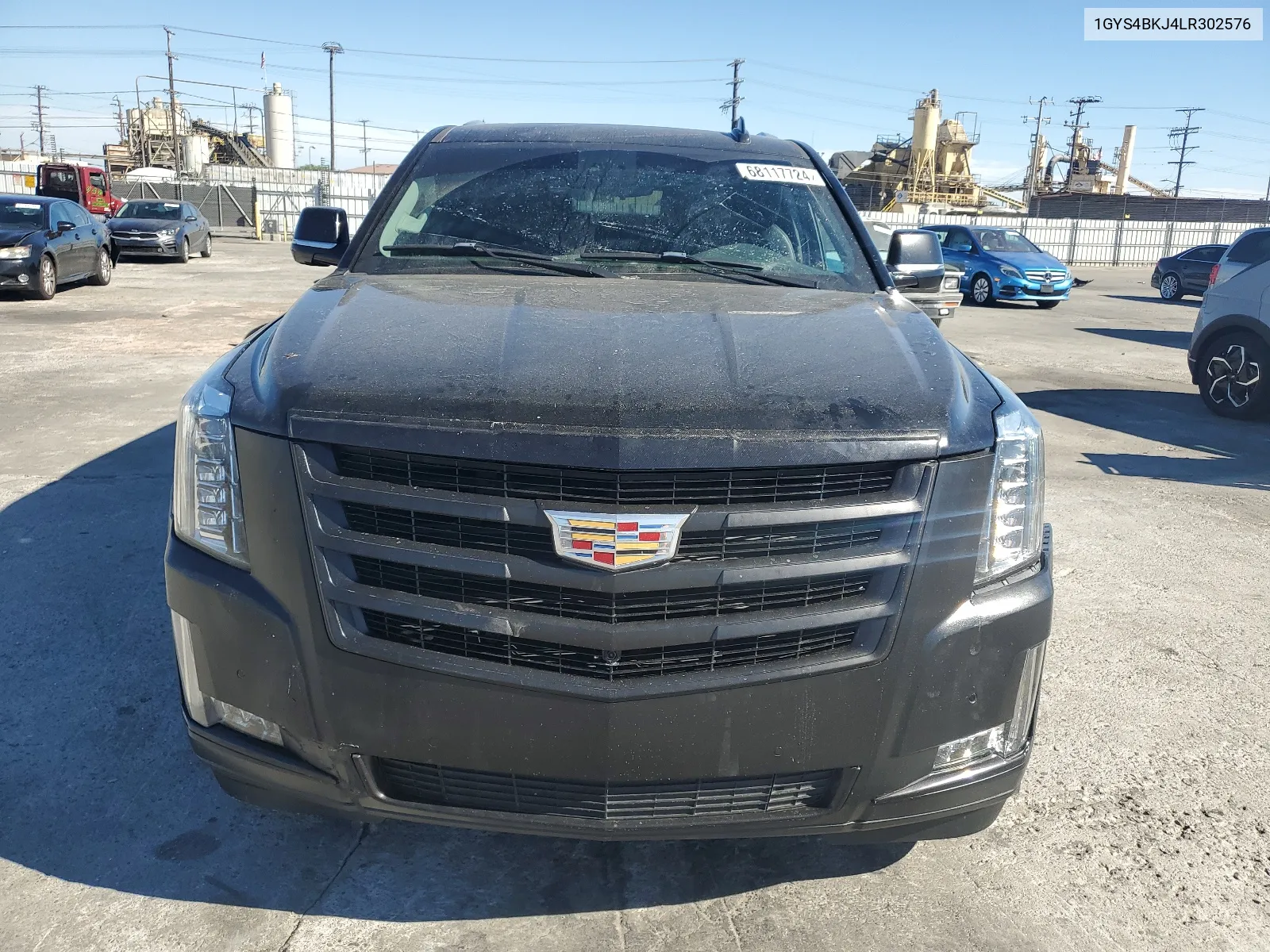 2020 Cadillac Escalade Luxury VIN: 1GYS4BKJ4LR302576 Lot: 68117724