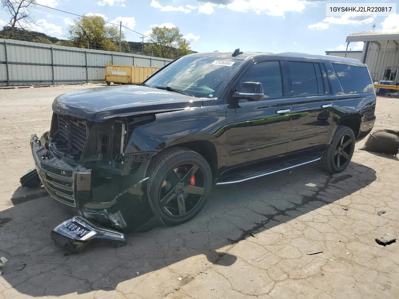 1GYS4HKJ2LR220817 2020 Cadillac Escalade Esv Luxury