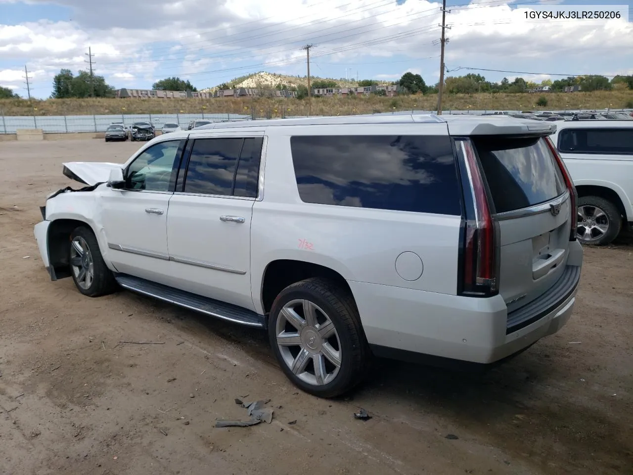 2020 Cadillac Escalade Esv Premium Luxury VIN: 1GYS4JKJ3LR250206 Lot: 76069764