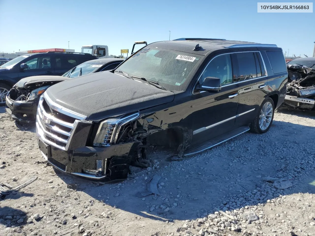 2020 Cadillac Escalade Luxury VIN: 1GYS4BKJ5LR166863 Lot: 76244904