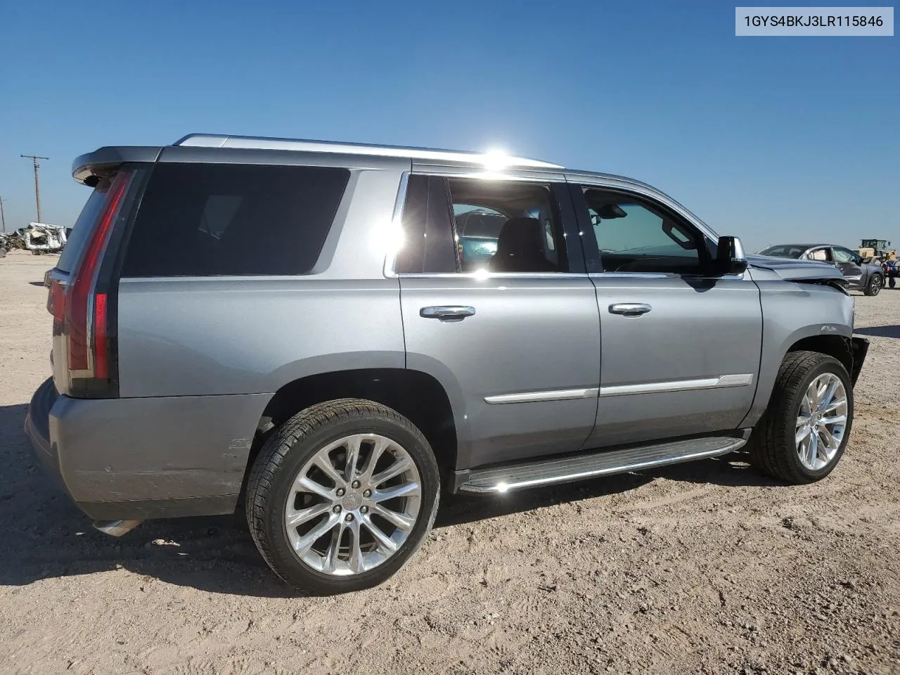 2020 Cadillac Escalade Luxury VIN: 1GYS4BKJ3LR115846 Lot: 76267924