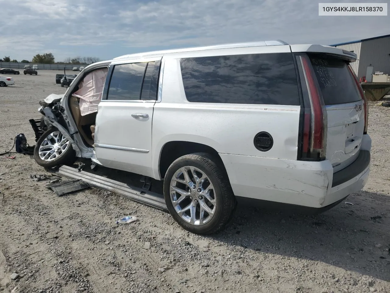 2020 Cadillac Escalade Esv Platinum VIN: 1GYS4KKJ8LR158370 Lot: 77584374