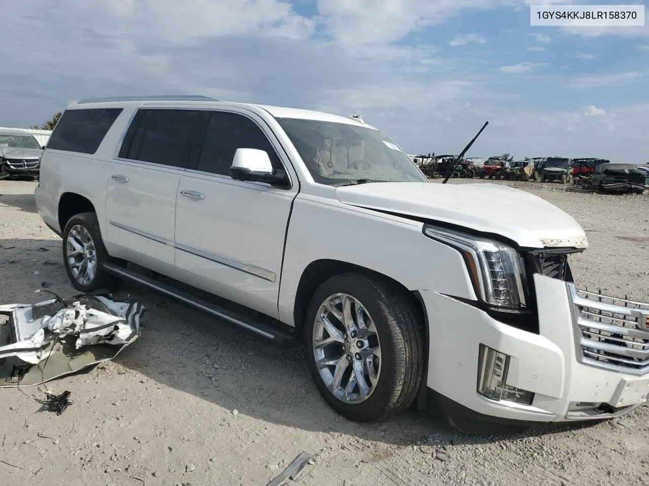 2020 Cadillac Escalade Esv Platinum VIN: 1GYS4KKJ8LR158370 Lot: 77584374