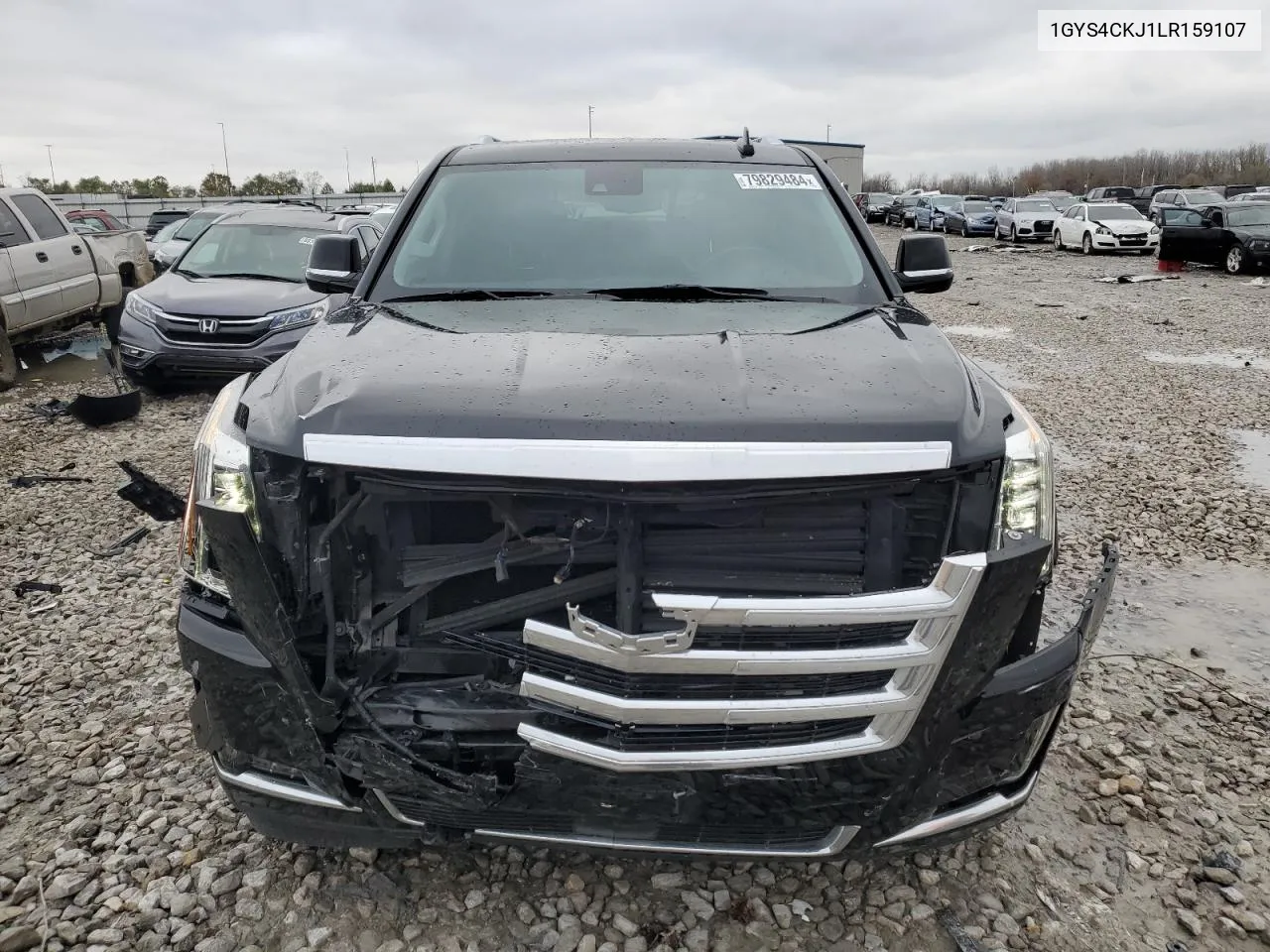 2020 Cadillac Escalade Premium Luxury VIN: 1GYS4CKJ1LR159107 Lot: 79829484