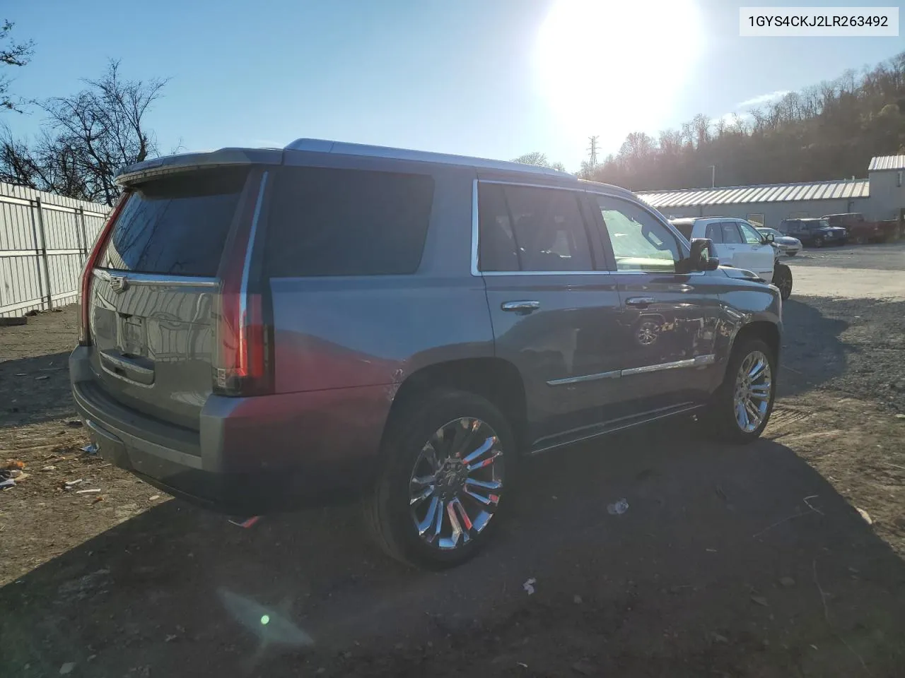 2020 Cadillac Escalade Premium Luxury VIN: 1GYS4CKJ2LR263492 Lot: 80072974