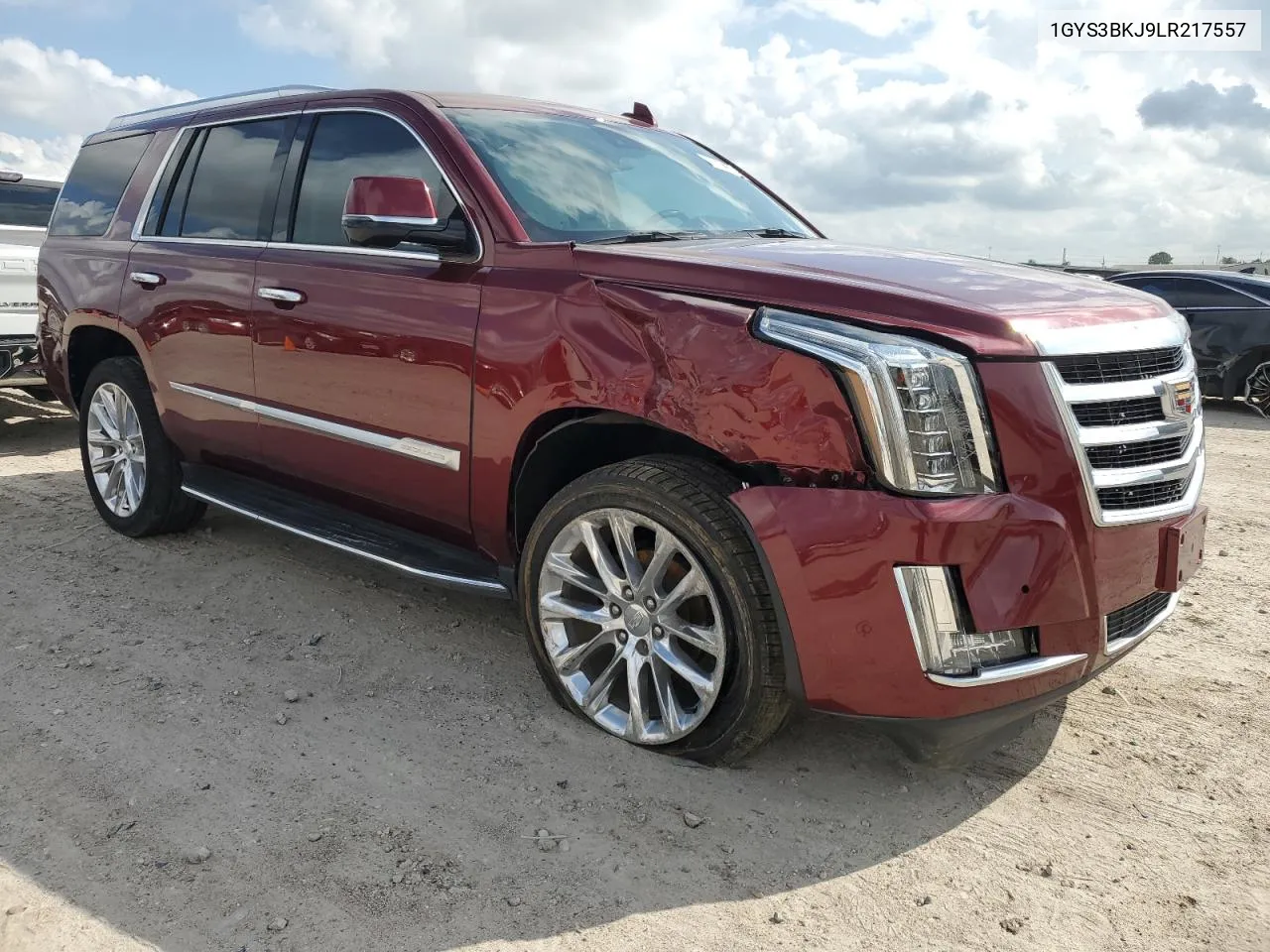 2020 Cadillac Escalade Luxury VIN: 1GYS3BKJ9LR217557 Lot: 80260884