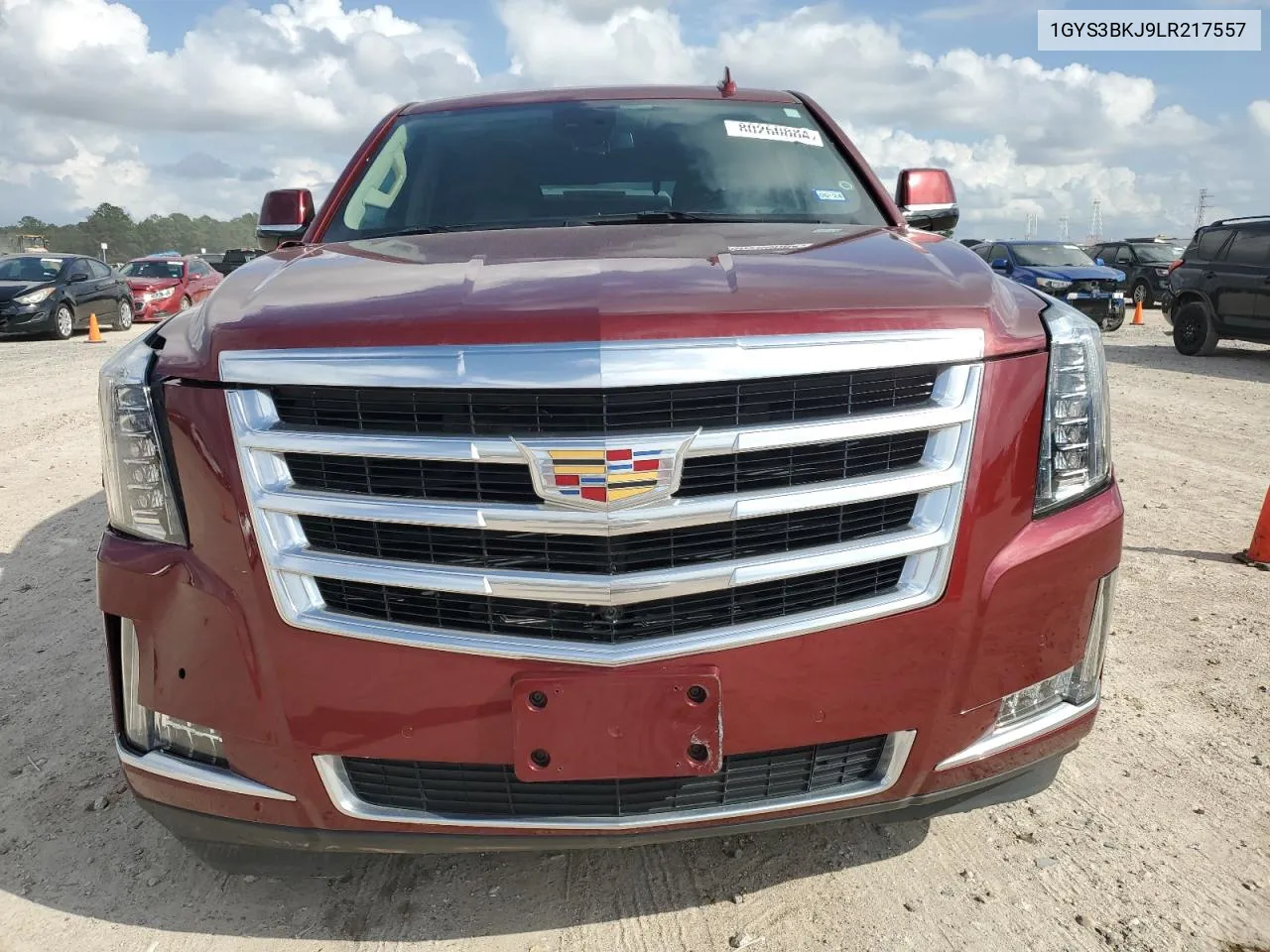 2020 Cadillac Escalade Luxury VIN: 1GYS3BKJ9LR217557 Lot: 80260884