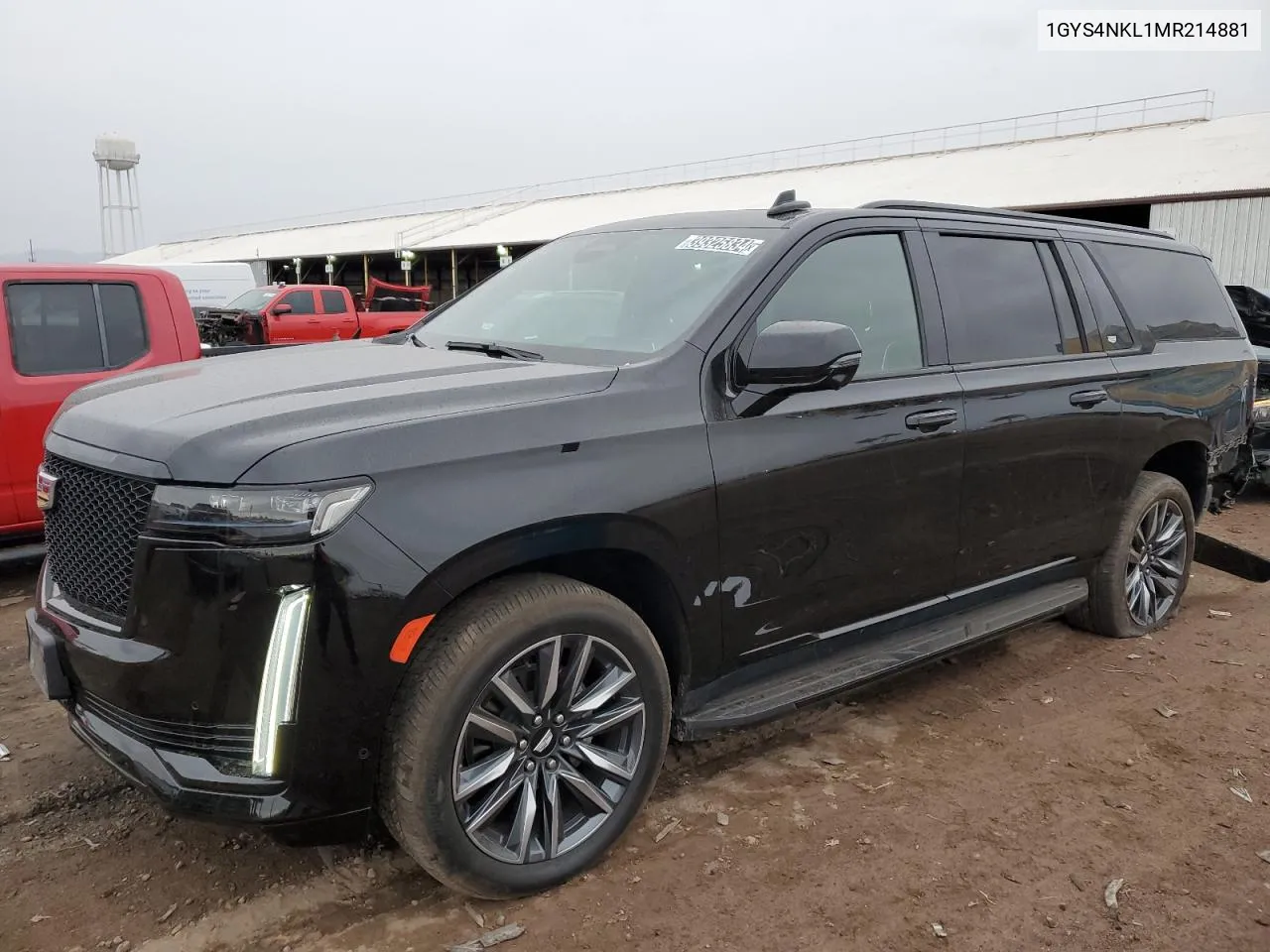 2021 Cadillac Escalade Esv Sport VIN: 1GYS4NKL1MR214881 Lot: 39325834