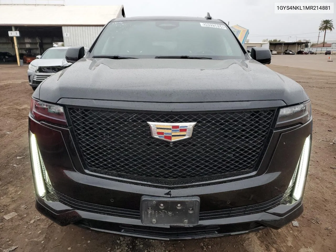 2021 Cadillac Escalade Esv Sport VIN: 1GYS4NKL1MR214881 Lot: 39325834