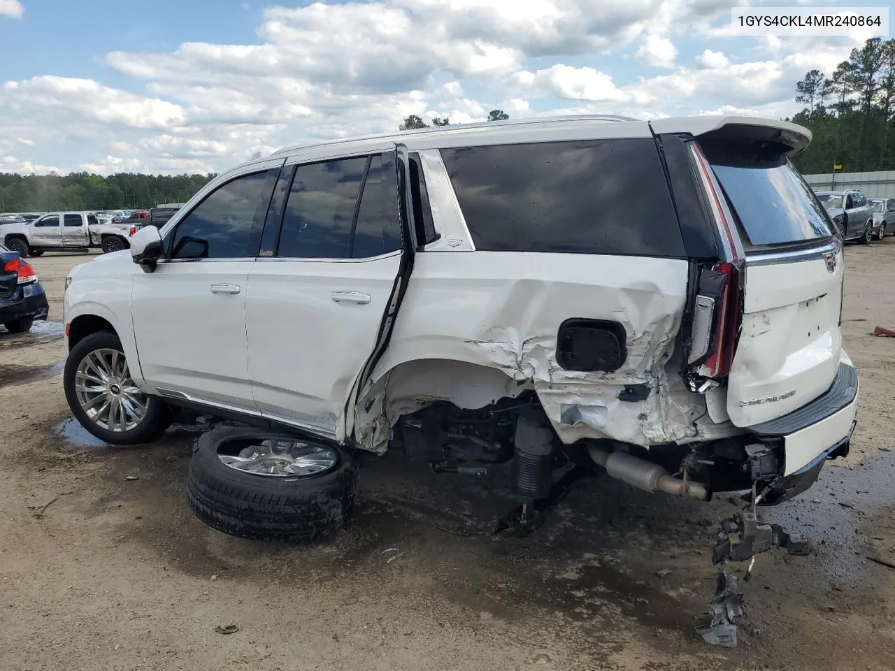 2021 Cadillac Escalade Premium Luxury VIN: 1GYS4CKL4MR240864 Lot: 54990944